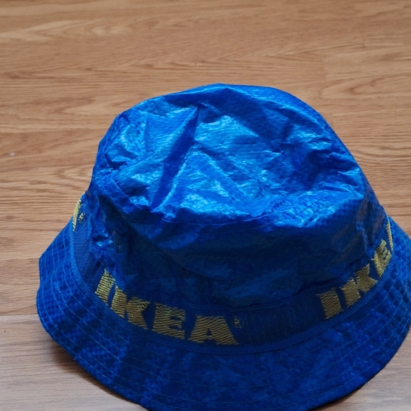 IKEA Limited Edition KNORVA Bucket Hat Blue Line New - Picture 3 of 8